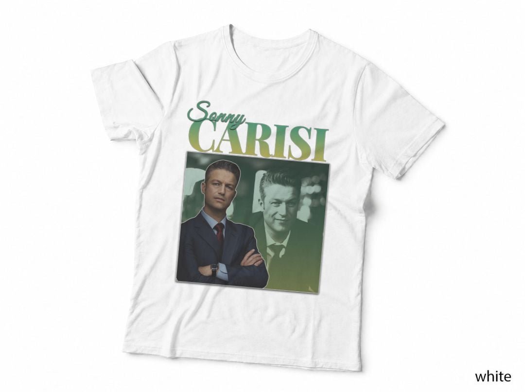Sonny Carisi SVU T-Shirt, Retro Bootleg Homage, Crime Drama Fan