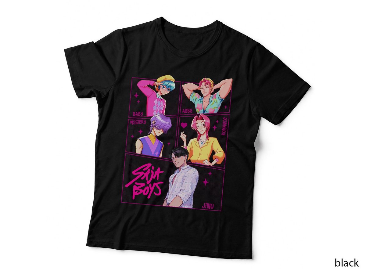 Hunters Shirt, Demon Hunters, Rumi, Zoey, Mira, Super Girl Saja Boys