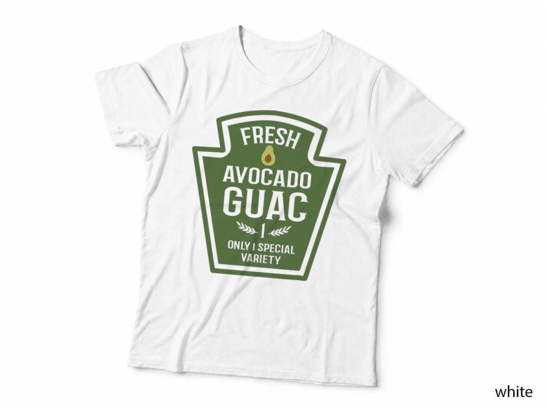 Fresh Avocado Guac Group Condiment Family Matching T-Shirt