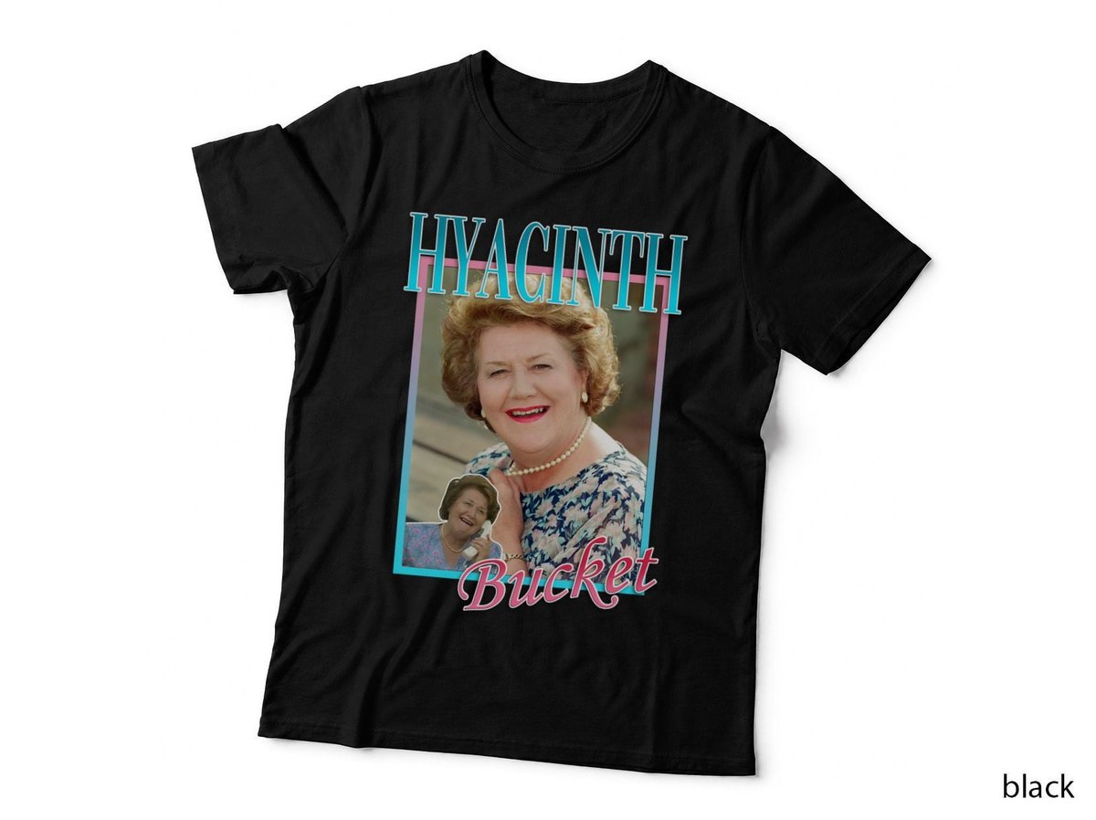 Hyacinth Bucket Homage Appreciation T-Shirt, Retro Comedy Icon