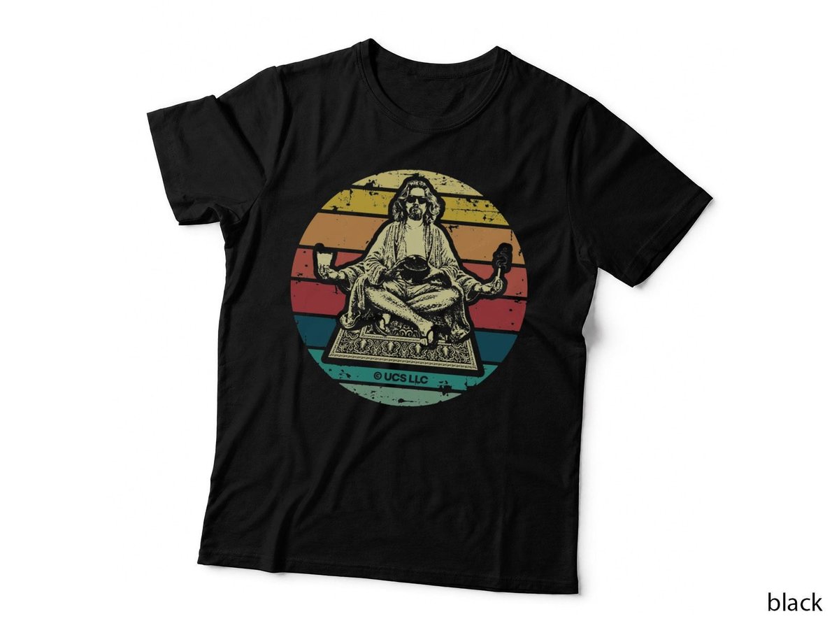 The Big Lebowski El Duderino Retro Ball Design, Vintage Inspired