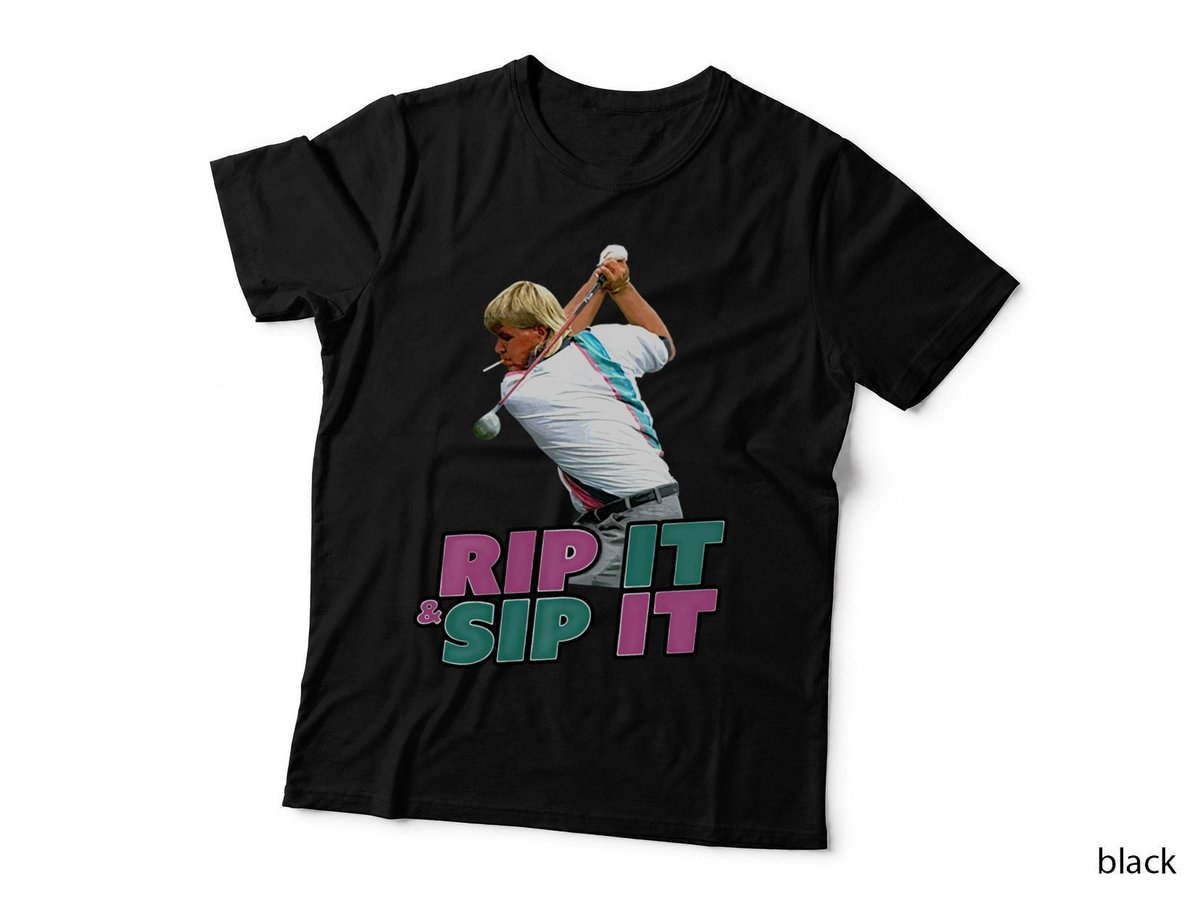 John Daly Rip It Sip It Golf Essential T-Shirt