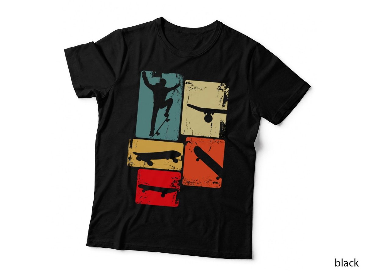 Skater T-Shirt, Skateboard Gift Boys Youth Kids Skating Hoodie, Sweatshirt