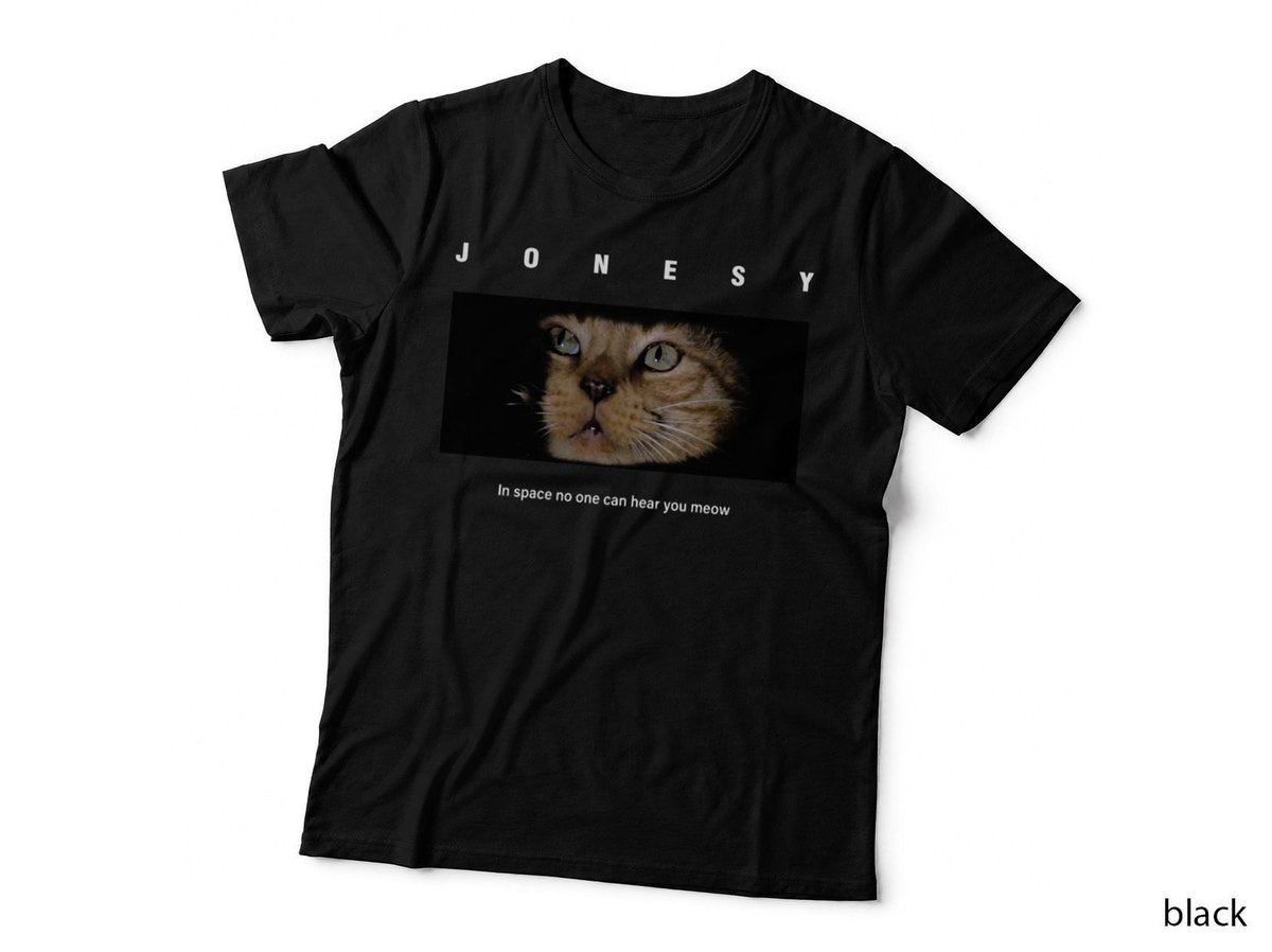 Jonesy From Alien 1979 Retro 70s Movie T-Shirt