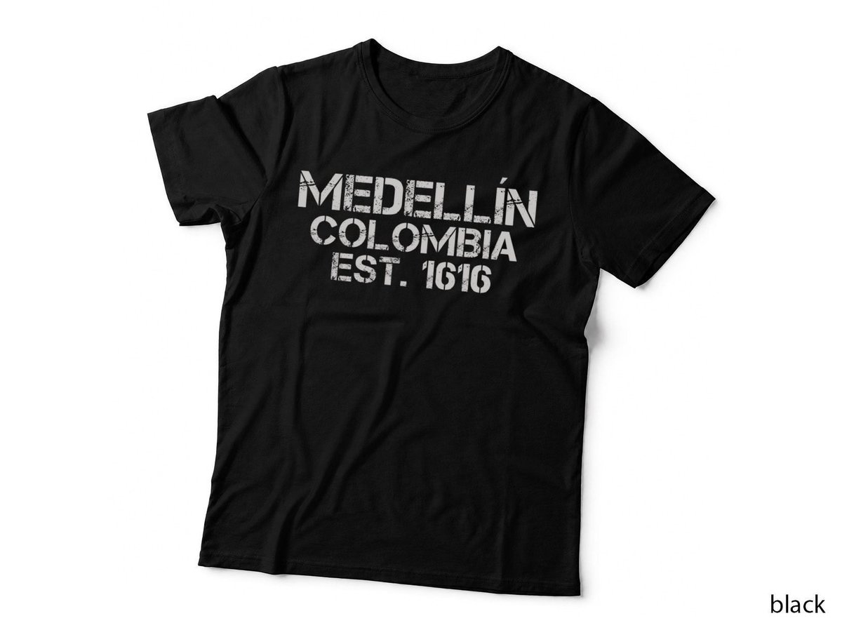 Medellín Colombia Narcos T-Shirt, Colombia Est. 1616, Traveler Style