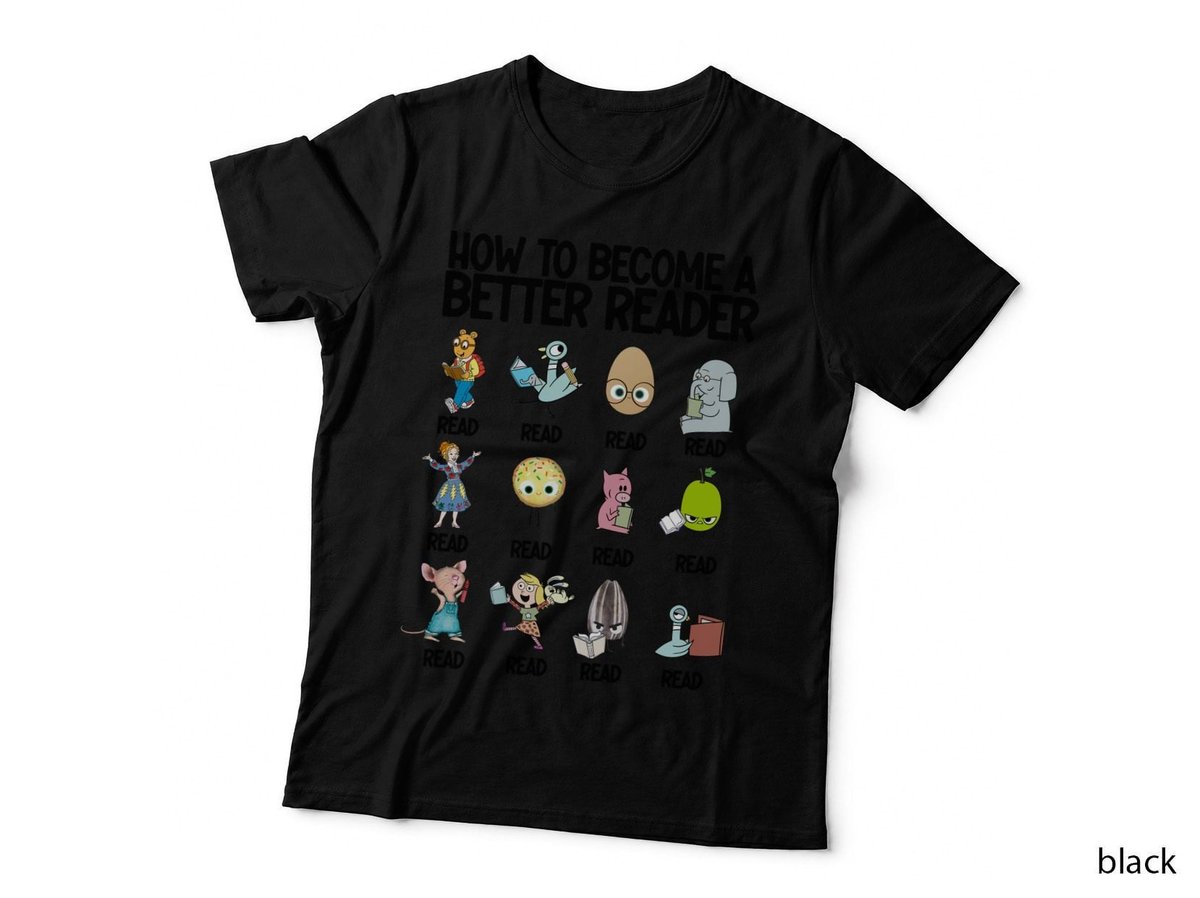 Better Reader T-Shirt, Reading Motivation, Book Lovers Apparel