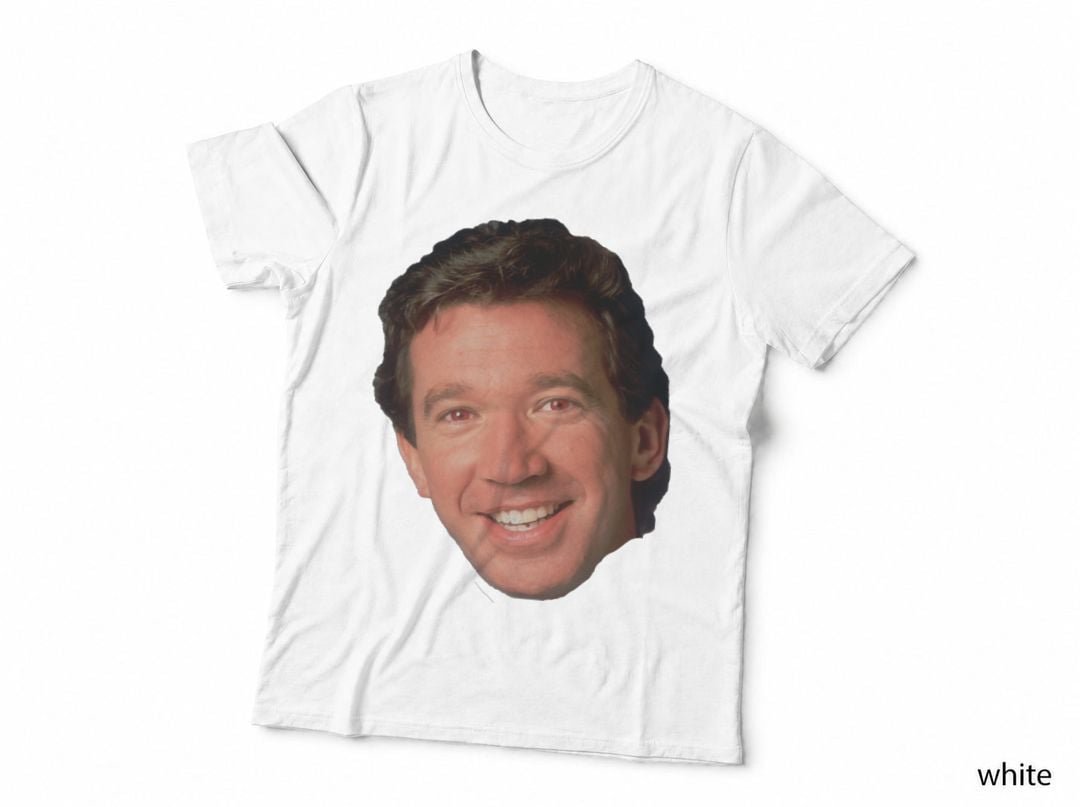 Tim Allen Homage T-Shirt, Celebrity Tribute, Retro Comedy Fan