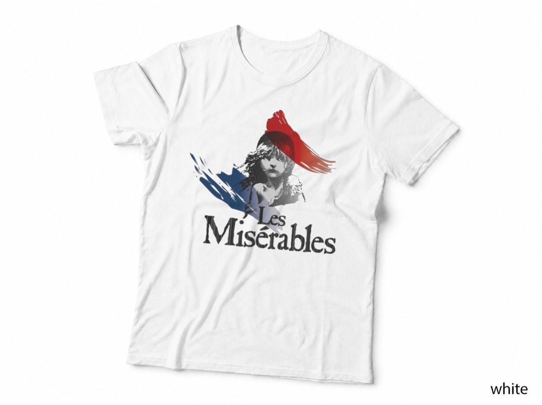 Les Miserables T-Shirt, French Revolution Icon, Patriotic Fashion