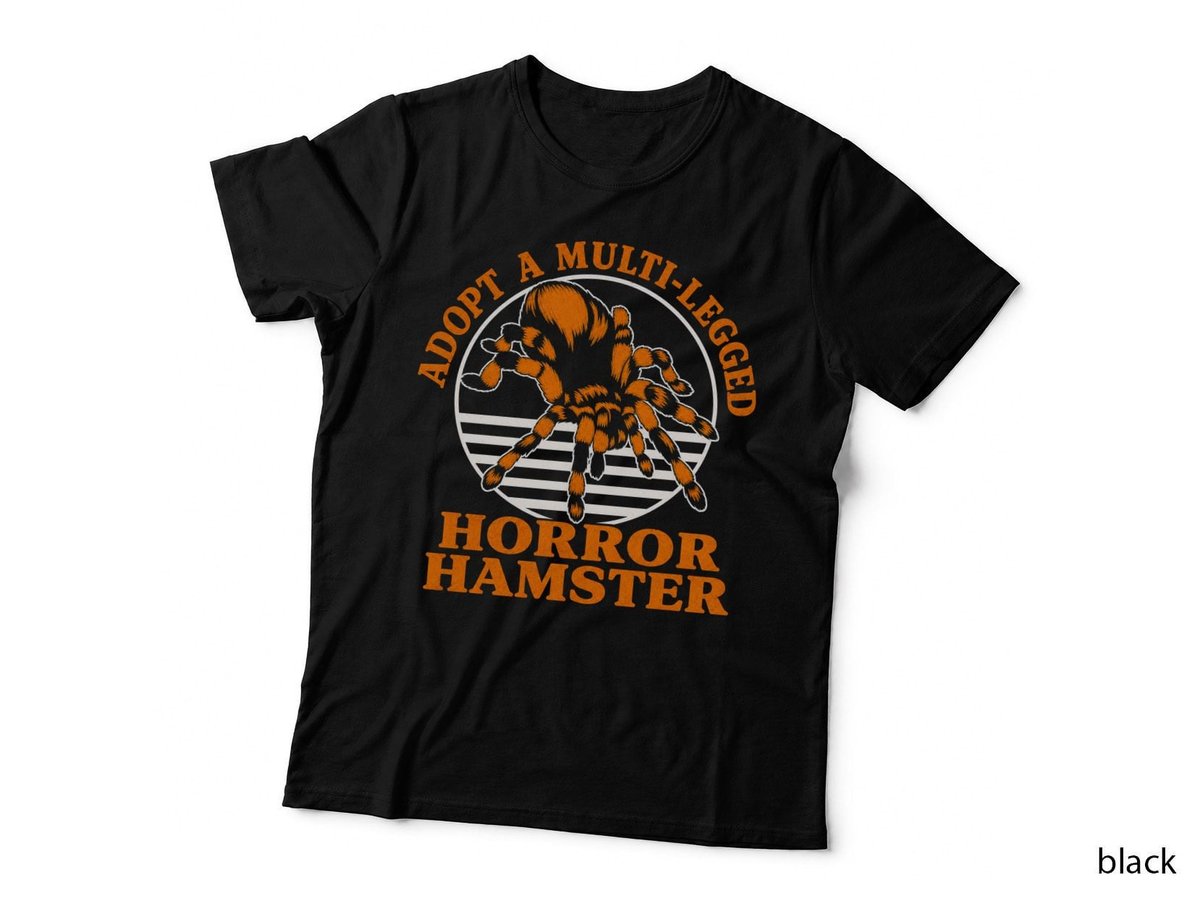 Adopt A Multi-Legged Horror Hamster Funny Tarantula Spider Pet T-Shirt Hoodie