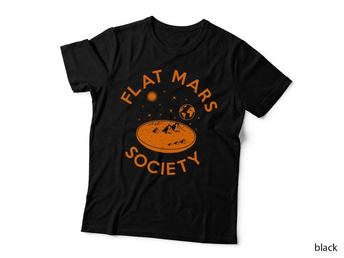 Flat Mars Society T-Shirt