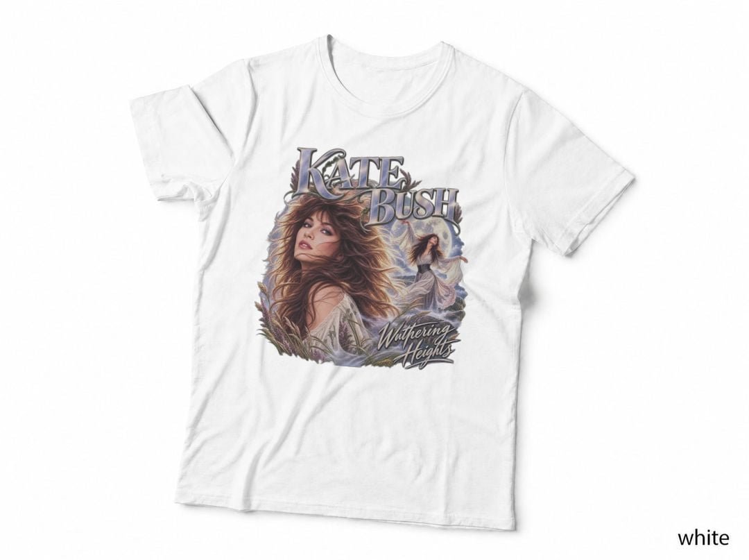 Kate Bush Wuthering Heights 70s Art Pop Music T-Shirt Hoodie Vintage Gift