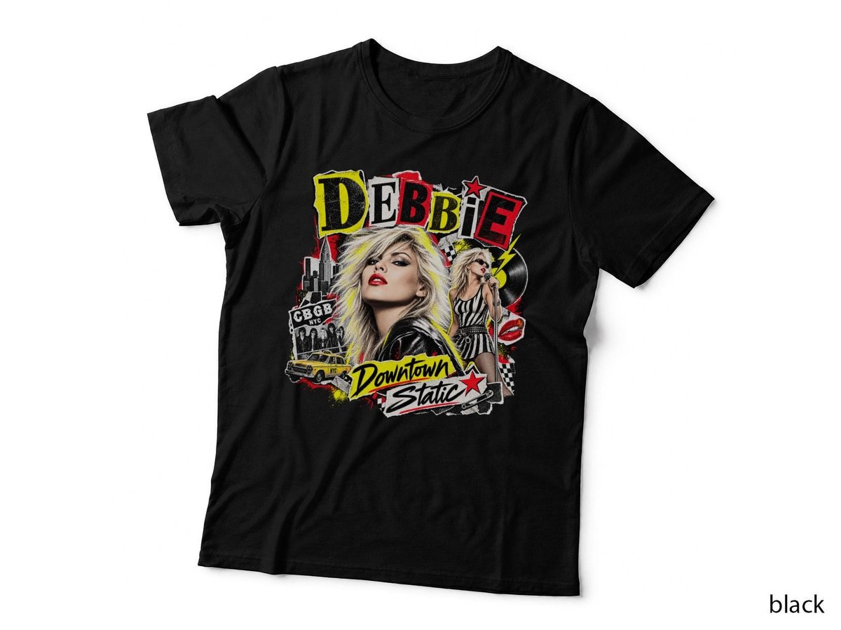Debbie Harry Downtown Static Punk New Wave NYC Rock Music T-Shirt Hoodie