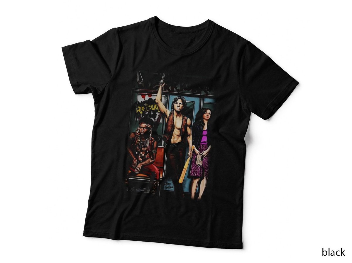 The Warriors Coney Island Gang T-Shirt, 70s Cult Movie Fan Art, Retro
