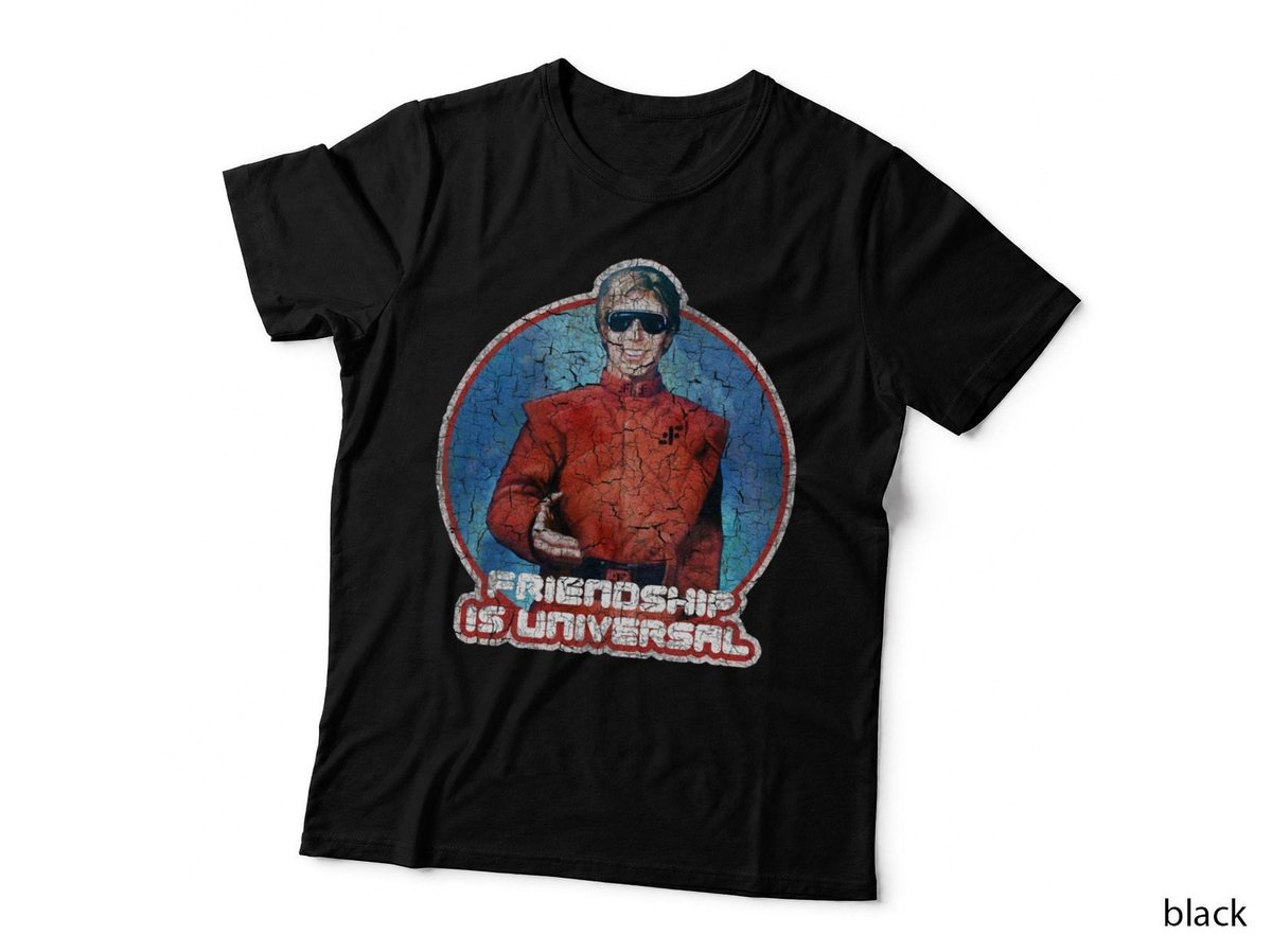 Friendship Is Universal T-Shirt, Retro Nostalgia, Friendship Apparel