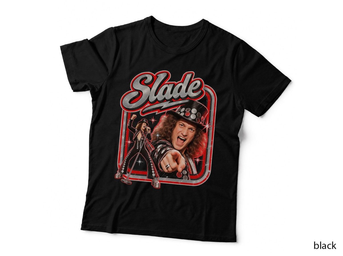 Slade 70s Glam Rock British Vintage Concert Music T-Shirt, Band Hoodie