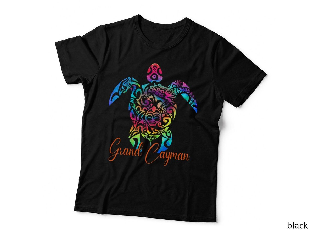 Grand Cayman Islands Sea Turtle Family Vacation Summer 2024 T-Shirt