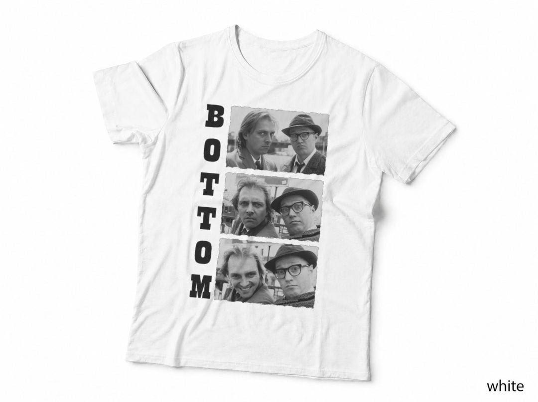 Bottom TV Show T-Shirt, Classic Comedy, Retro Humor