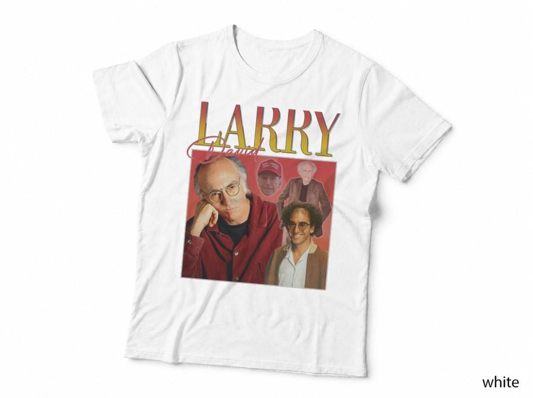 Larry David Homage Jumper Sweater Sweatshirt Comedian Icon Legend Retro 90's