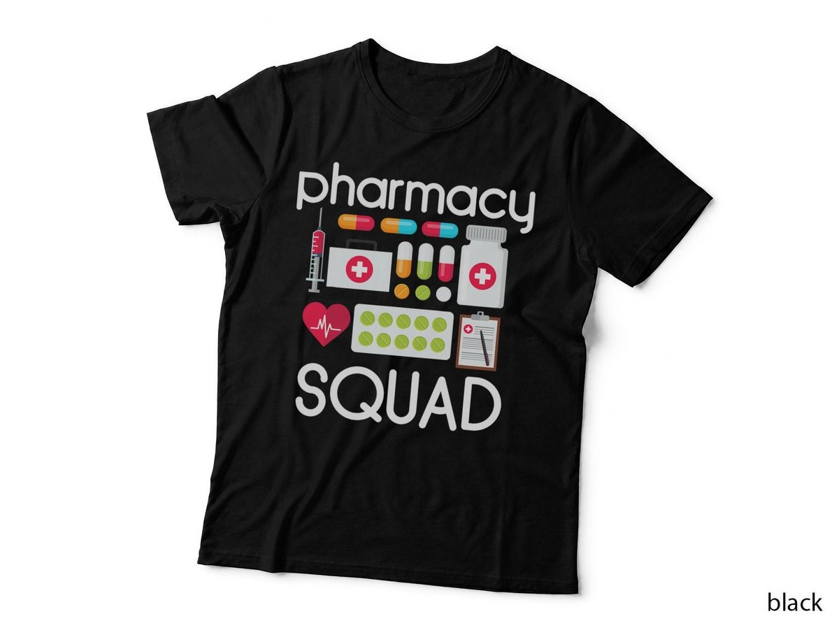 Pharmacy Squad Tech Pharmacist Crew Drug Dealer T-Shirt