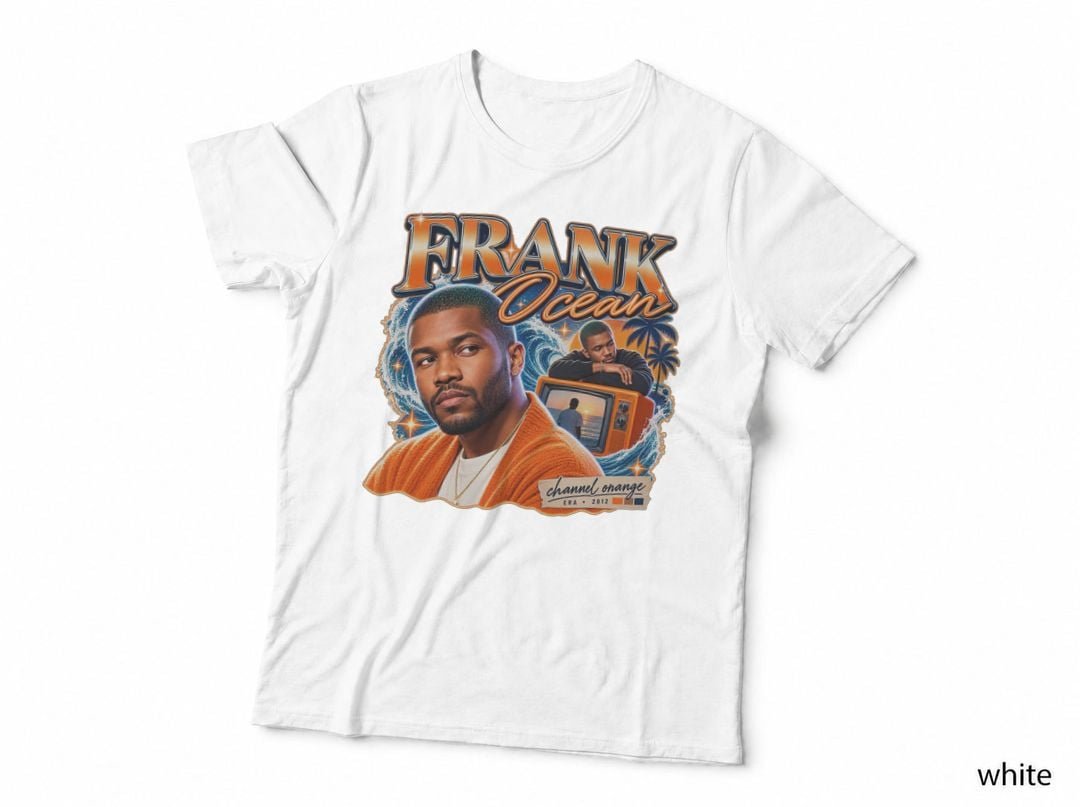 Frank Ocean Channel Orange 2012 Alternative RNB Soul Y2K T-Shirt Hoodie Music
