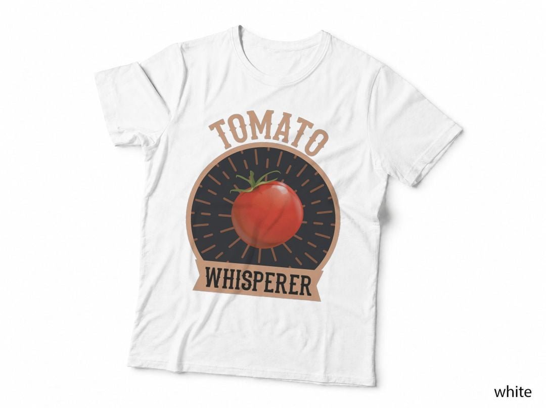 Tomato Whisperer Gardening Vegetables Gardener Gift T-Shirt