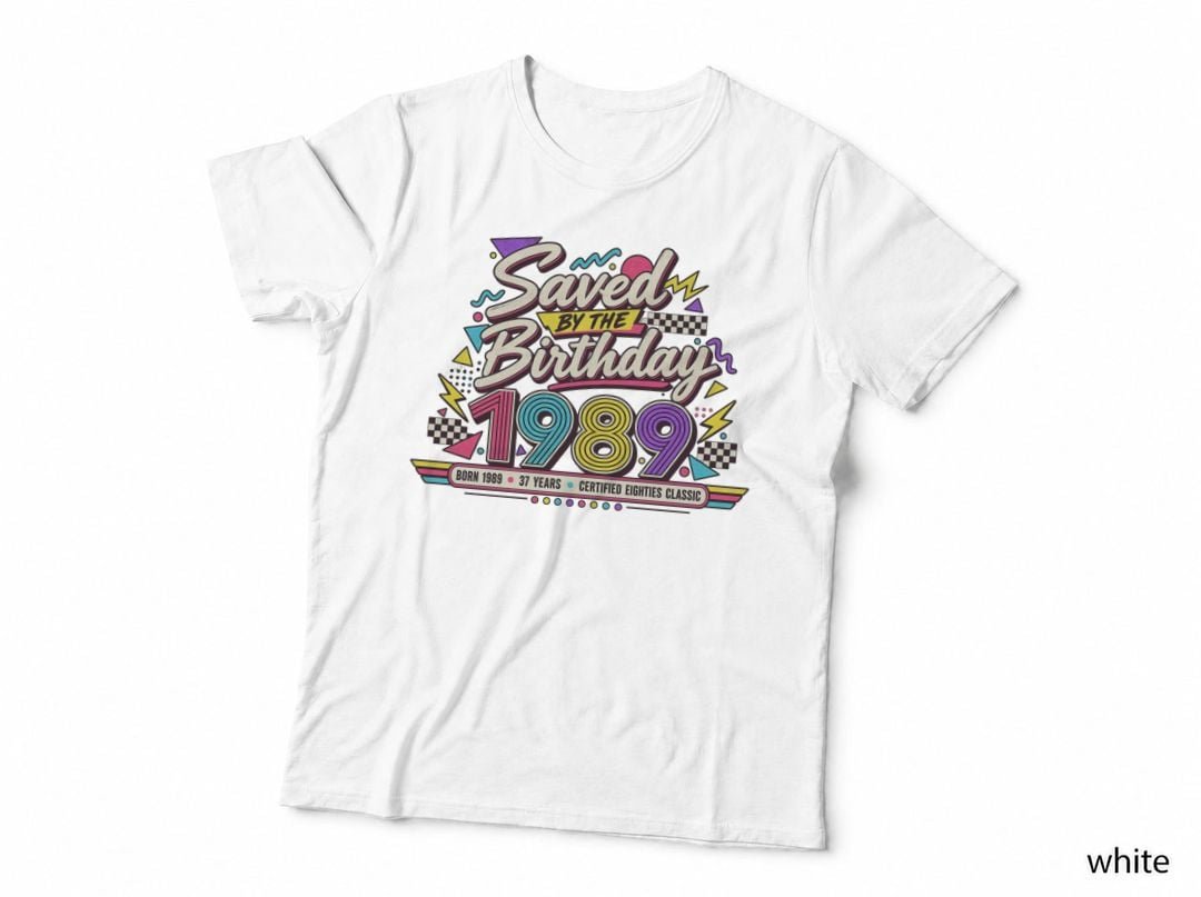 37th Birthday 1989 Eighties Memphis Certified Classic T-Shirt Hoodie Vintage