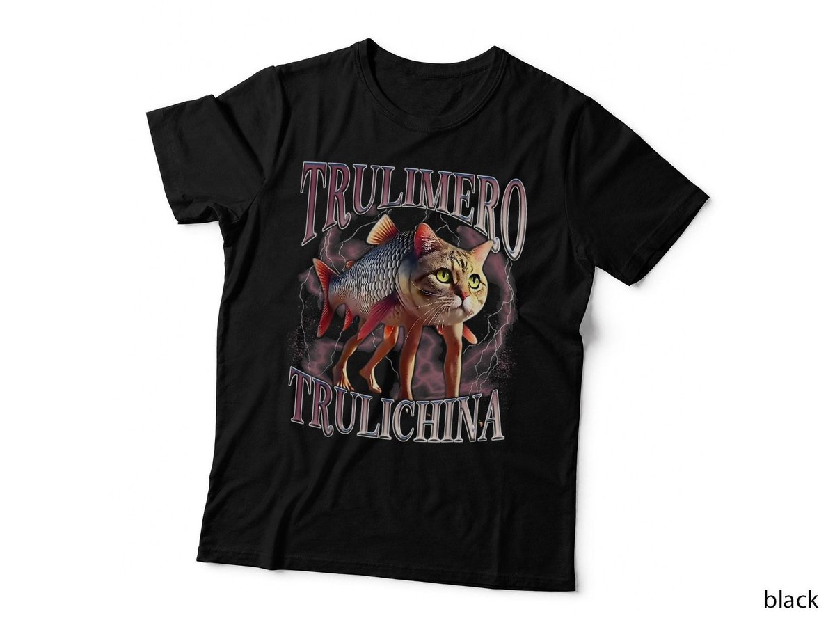 Trulimero Trulicina Funny Italian Brainrot Meme Humor Gen Z T-Shirt