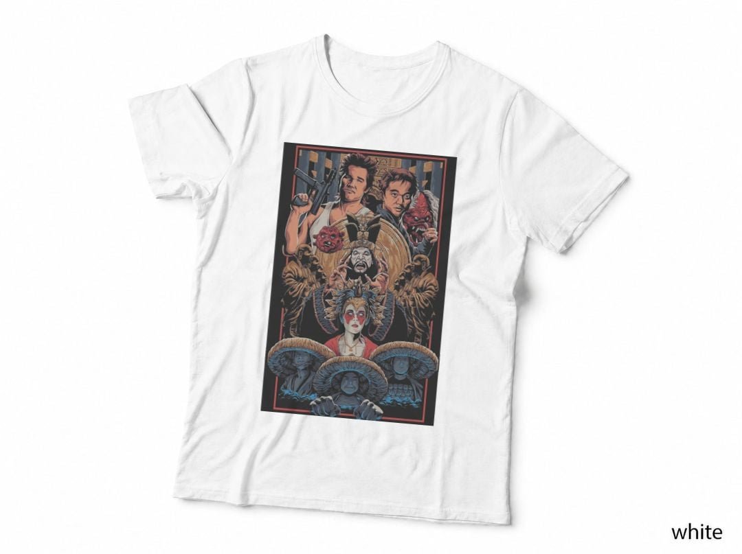 Big Trouble In Little China T-Shirt, Retro 80s Fantasy, Fantasy Film Fans