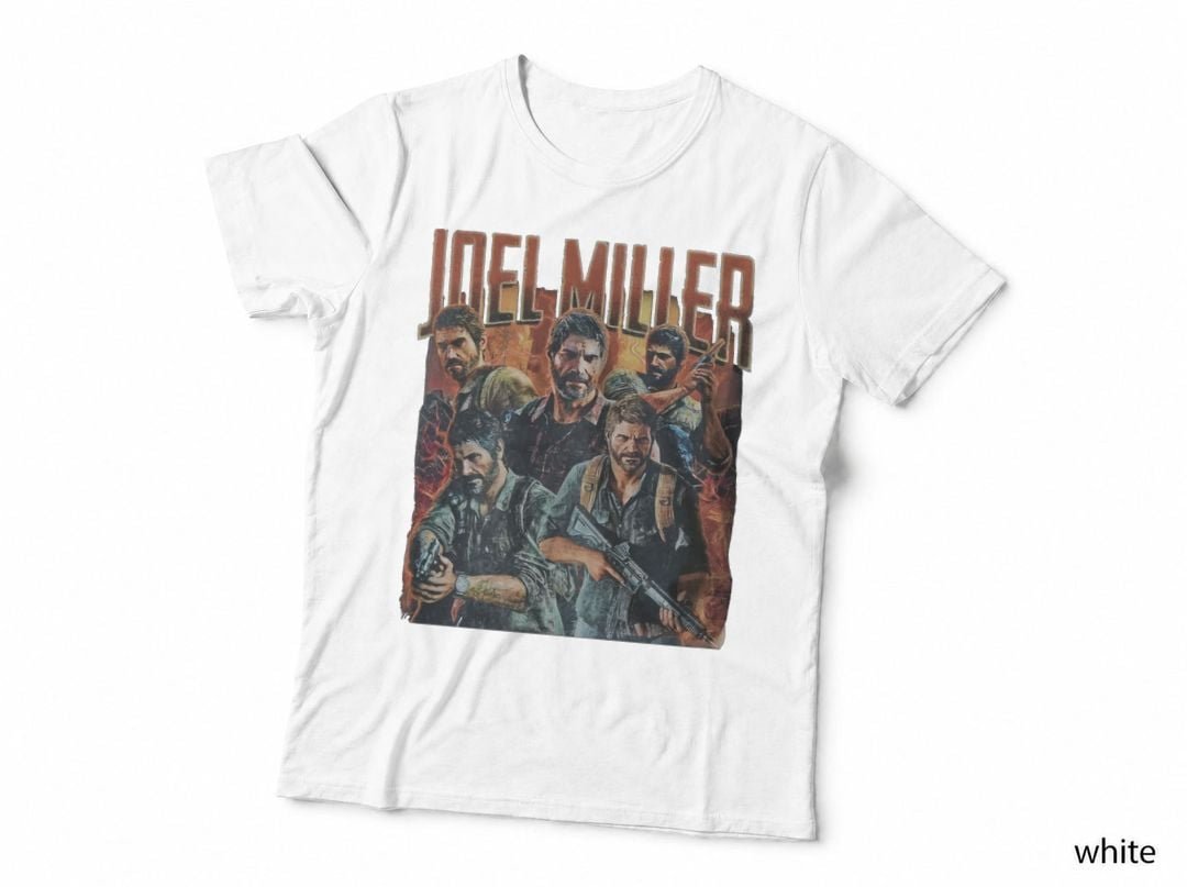 Joel Miller Vintage T-Shirt, Post-Apocalyptic Survivor