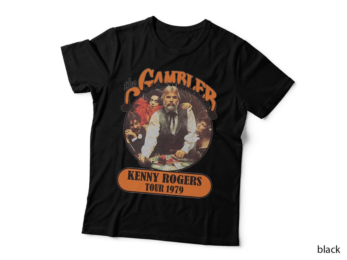 Kenny Rogers Gambler T-Shirt, Country Music Legend, Music Lover Style