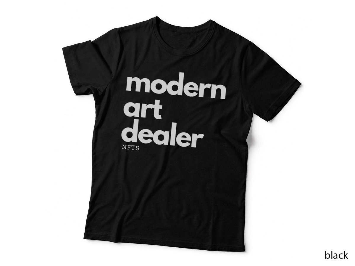 Modern Art Dealer NFT Funny Non Fungible Crypto Currency T-Shirt