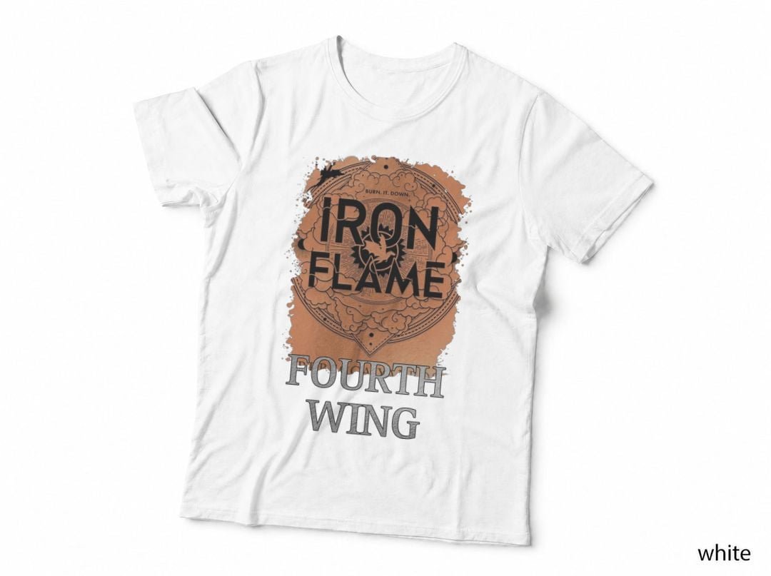Empyrean Fourth Wing Shirt, Spicy Novel Yarros Iron Flame T-Shirt
