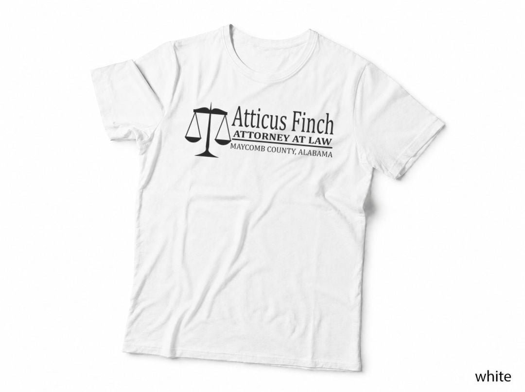 To Kill A Mockingbird Atticus Finch Attorney T-Shirt, Literary Classic