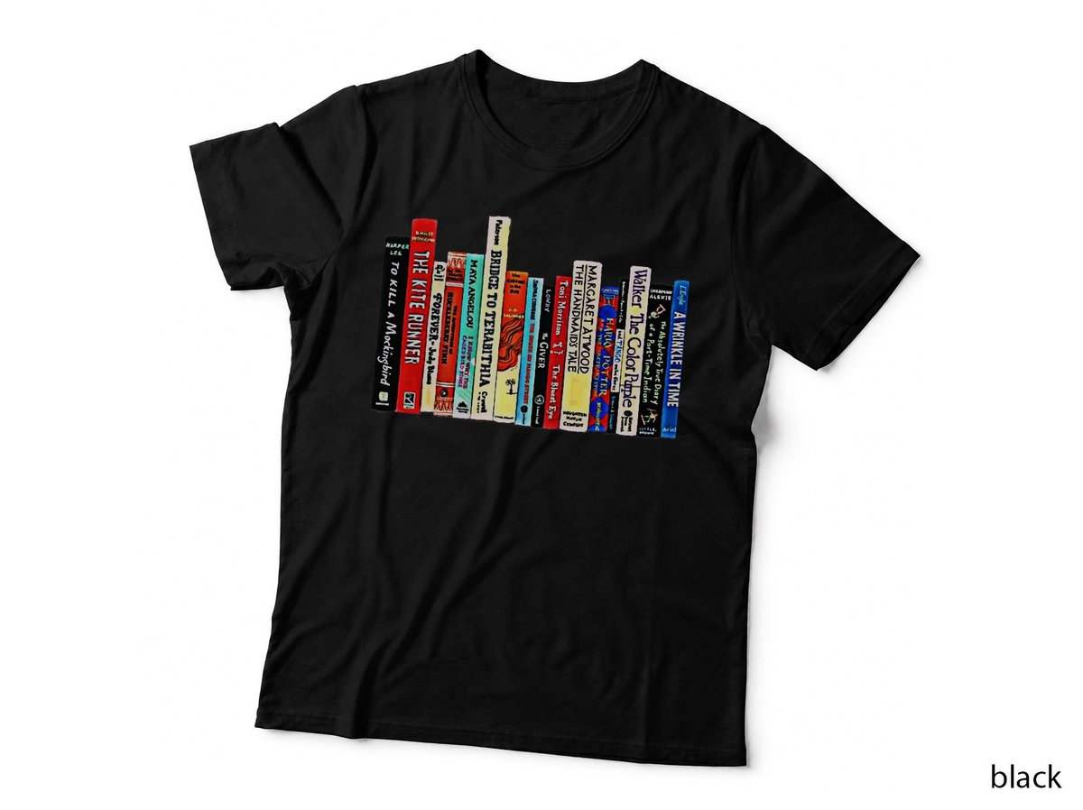 Banned Books T-Shirt, Classic Literary Art, Bookworm Reader Style
