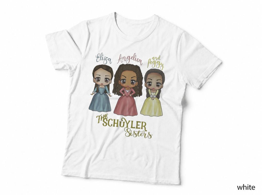 Schuyler Sisters - Kawaii Art by Mary Layton Premium T-Shirt