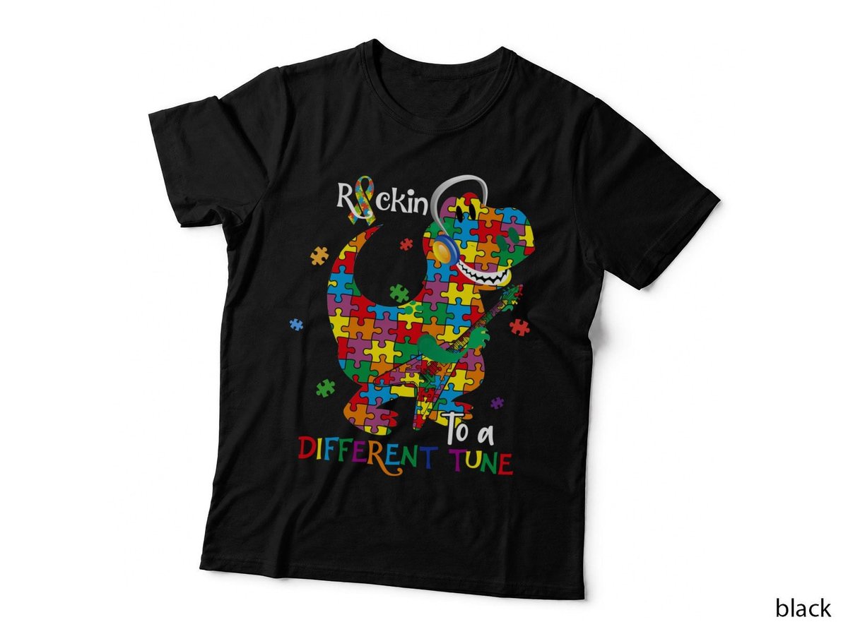 Rockin To A Different Tune Shirt, Uplifting, Community, Kindness, Gift T-Shirt