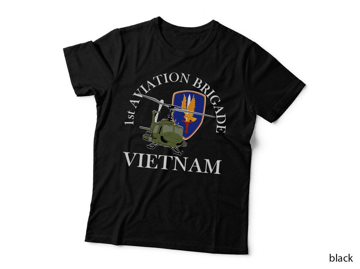 1st Aviation Brigade Vietnam Veteran T-Shirt, Military Aviation