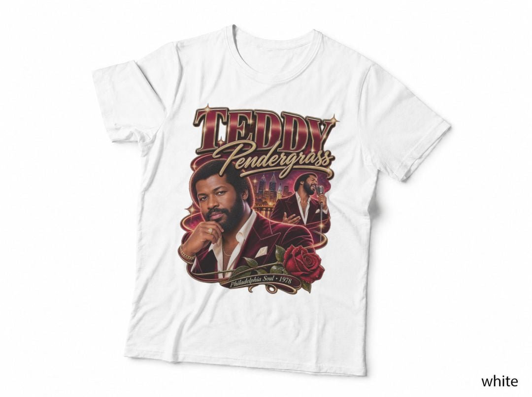 Teddy Pendergrass Philadelphia Soul RNB Music 70s Concert T-Shirt Hoodie