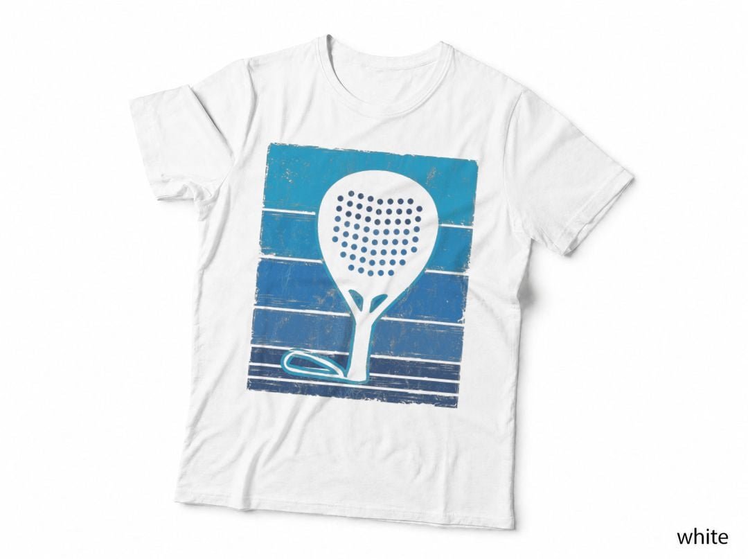 Vintage Paddle Racket Sport Pádel Player Padel Tennis T-Shirt