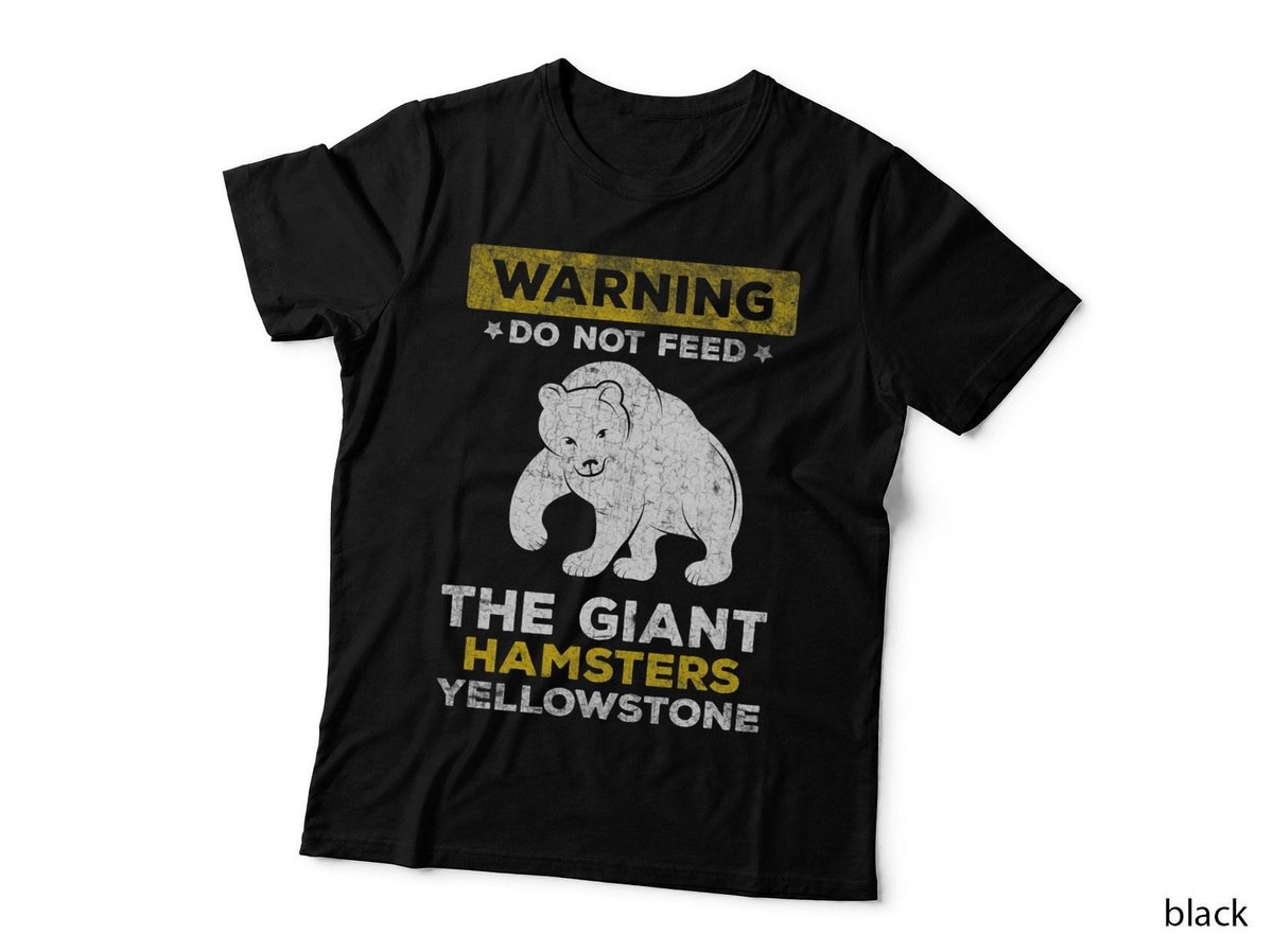 Giant Hamsters Yellowstone T-Shirt, Wildlife Nature, Animal Lover Apparel