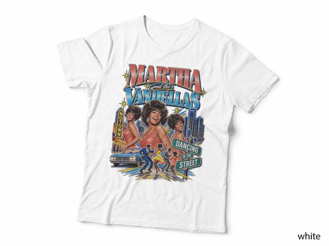 Martha And The Vandellas Dancing In The Street 1964 Motown Soul T-Shirt Hoodie