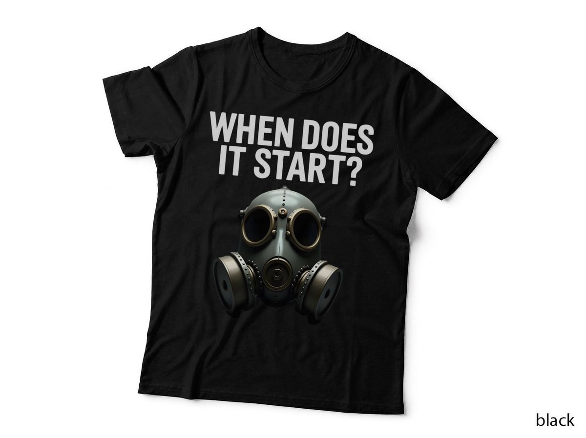 When Does It Start Shirt, Conspiracy Theory, Reality Philosophy T-Shirt