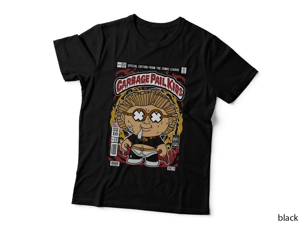 Garbage Pail Kids T-Shirt, Retro Comic Art, Nostalgia Fan Gift