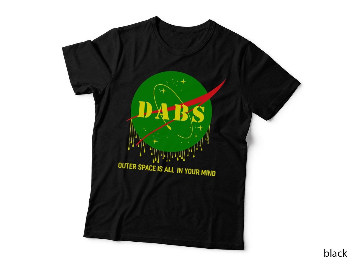 DABS  Marijuana Cannabis 420 WeedPot Ganja Stoner T-Shirt