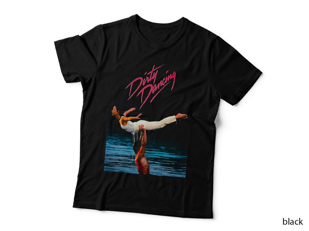Dirty Dancing T-Shirt, 80s Movie Classic, Iconic Dance Scene