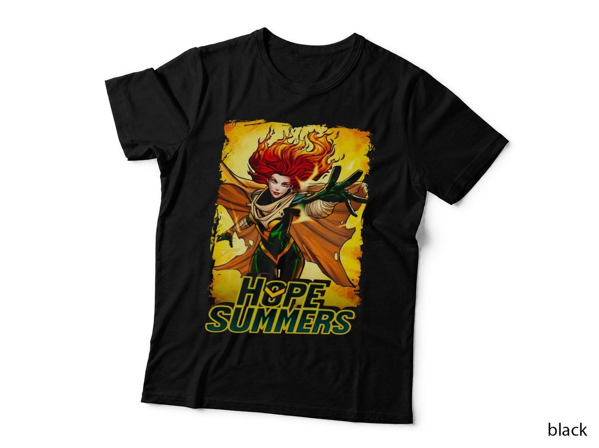 Retro Comic Book Hope Summers T-Shirt, Vintage Comic Art, Superhero Fan Gift