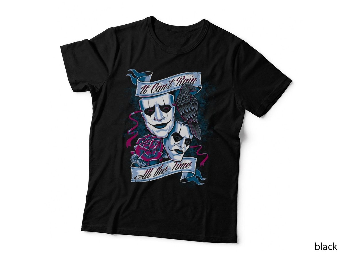 It Can't Rain All The Time T-Shirt, Vintage Theater Art, Retro Nostalgia