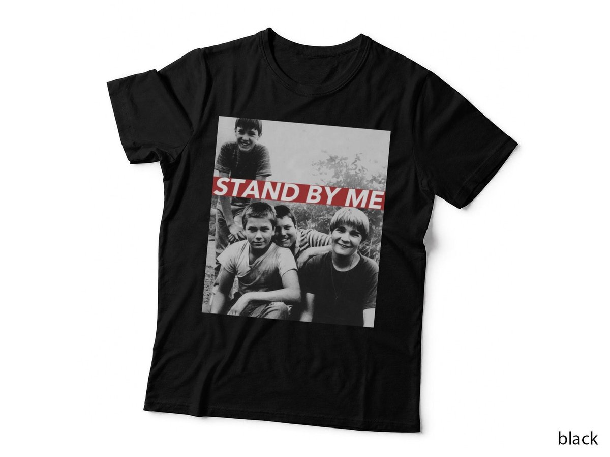 Stand By Me T-Shirt, Nostalgic Movie Poster, Retro 80s Friendship