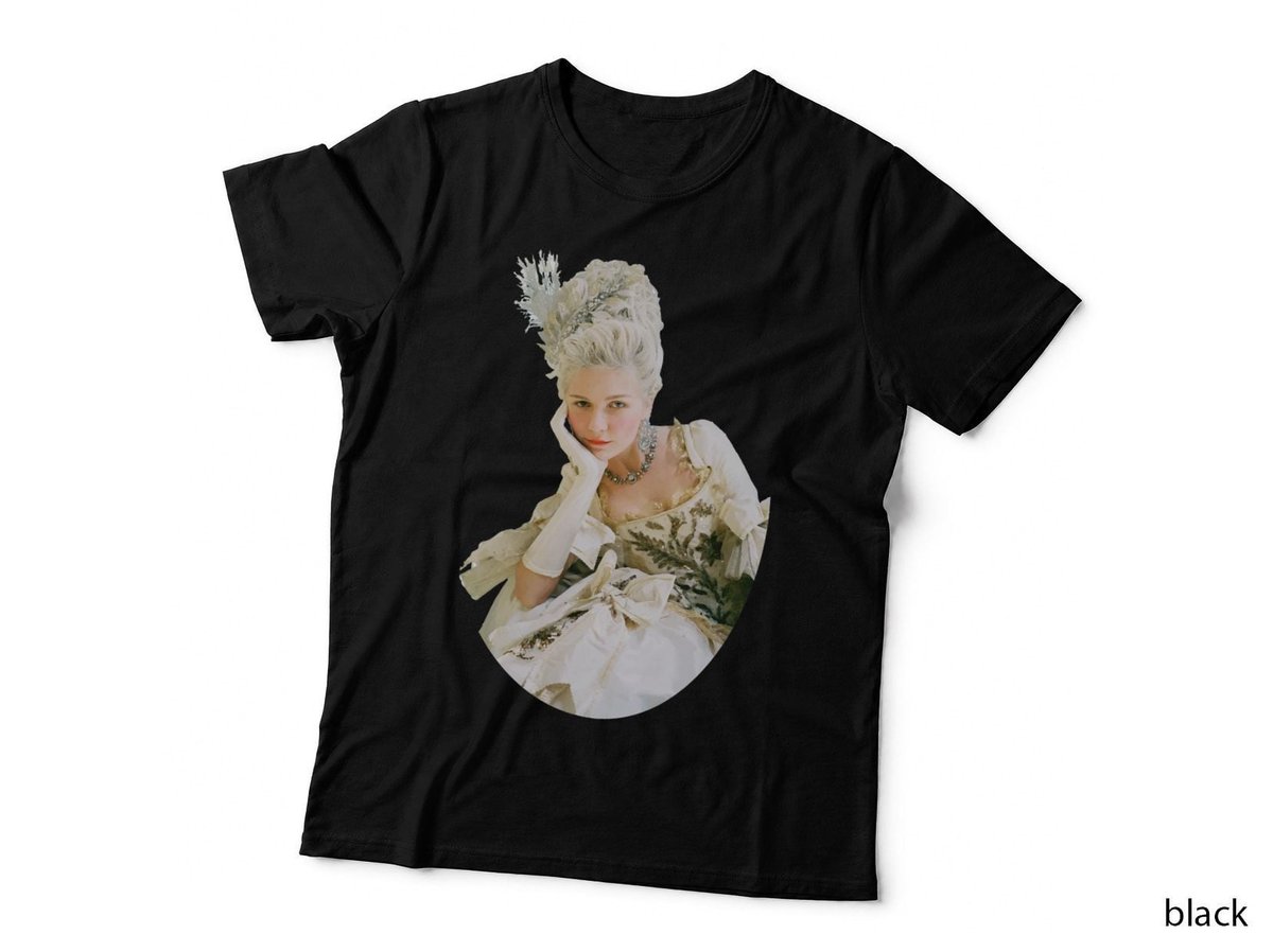 Marie Antoinette T-Shirt, Rococo Fashion, Historical Costume Style