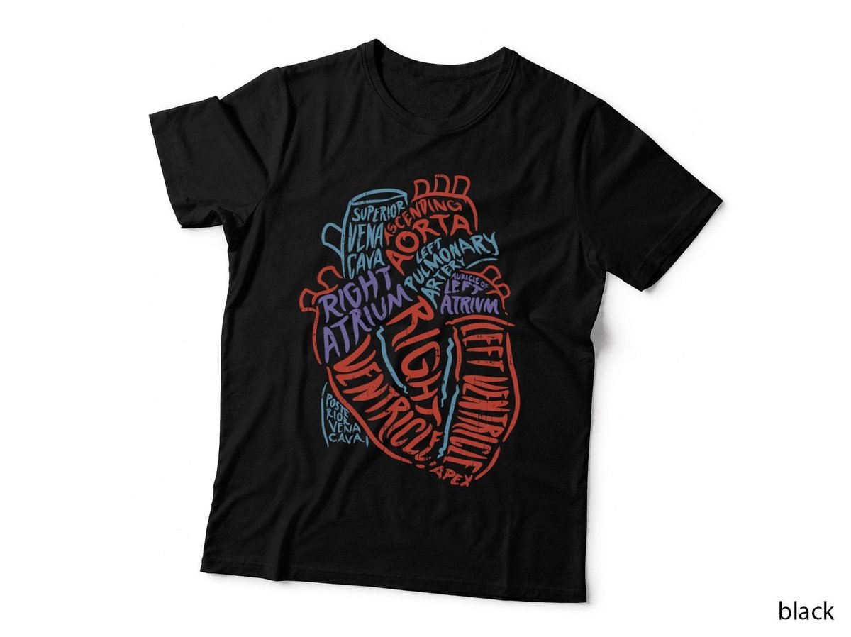 Heart Specialist Anatomy Doctor Medical Biology T-Shirt